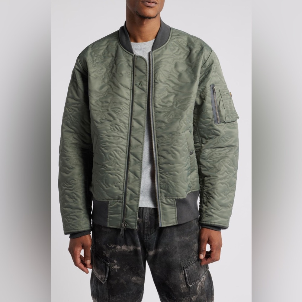 Alpha Industries Men's Bomber Flight Jacket